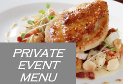 Private Event Menu